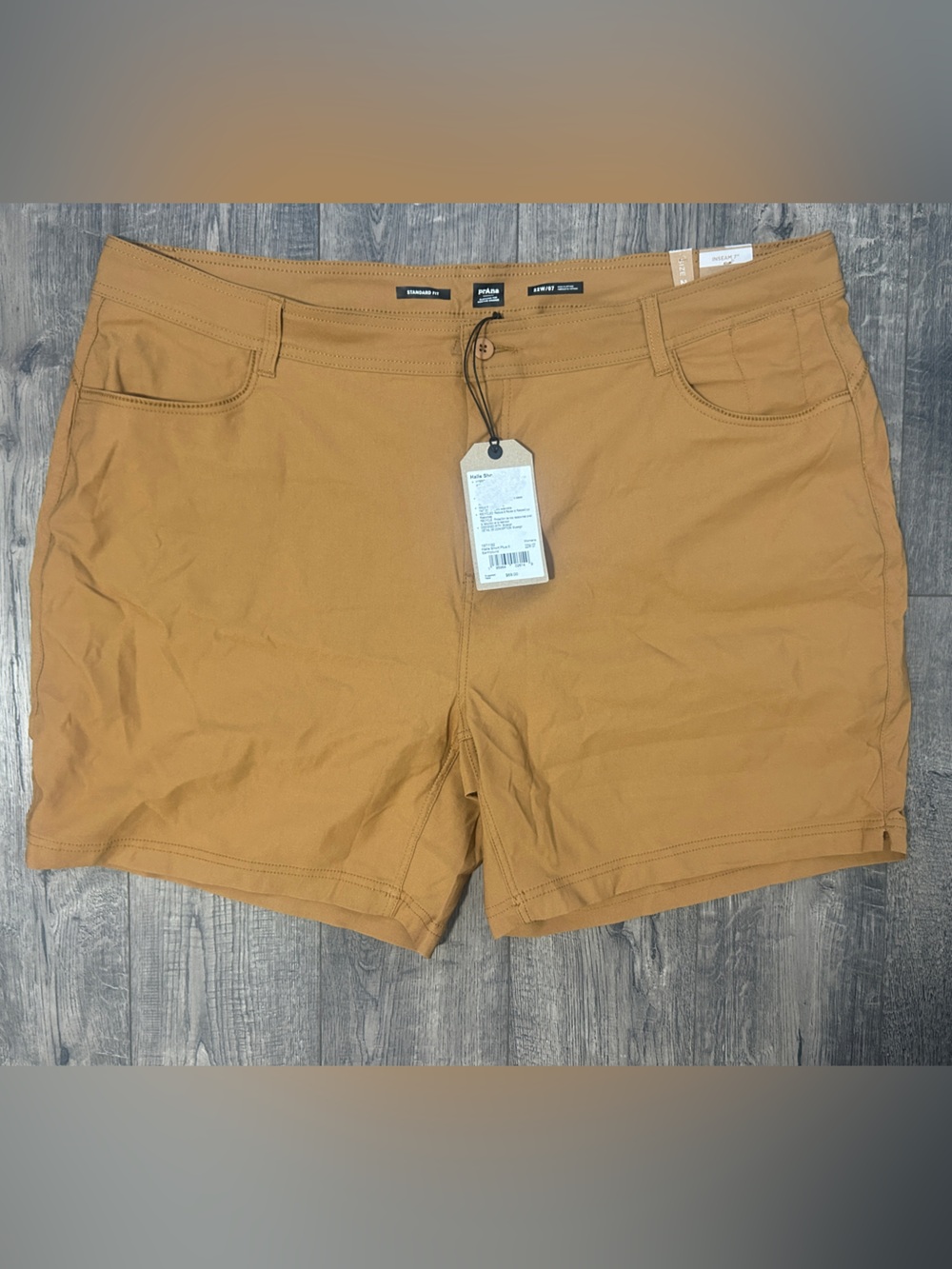 New! Women’s hiking outdoor shorts size 22 prAna Gorpcore loose 7 inch inseam